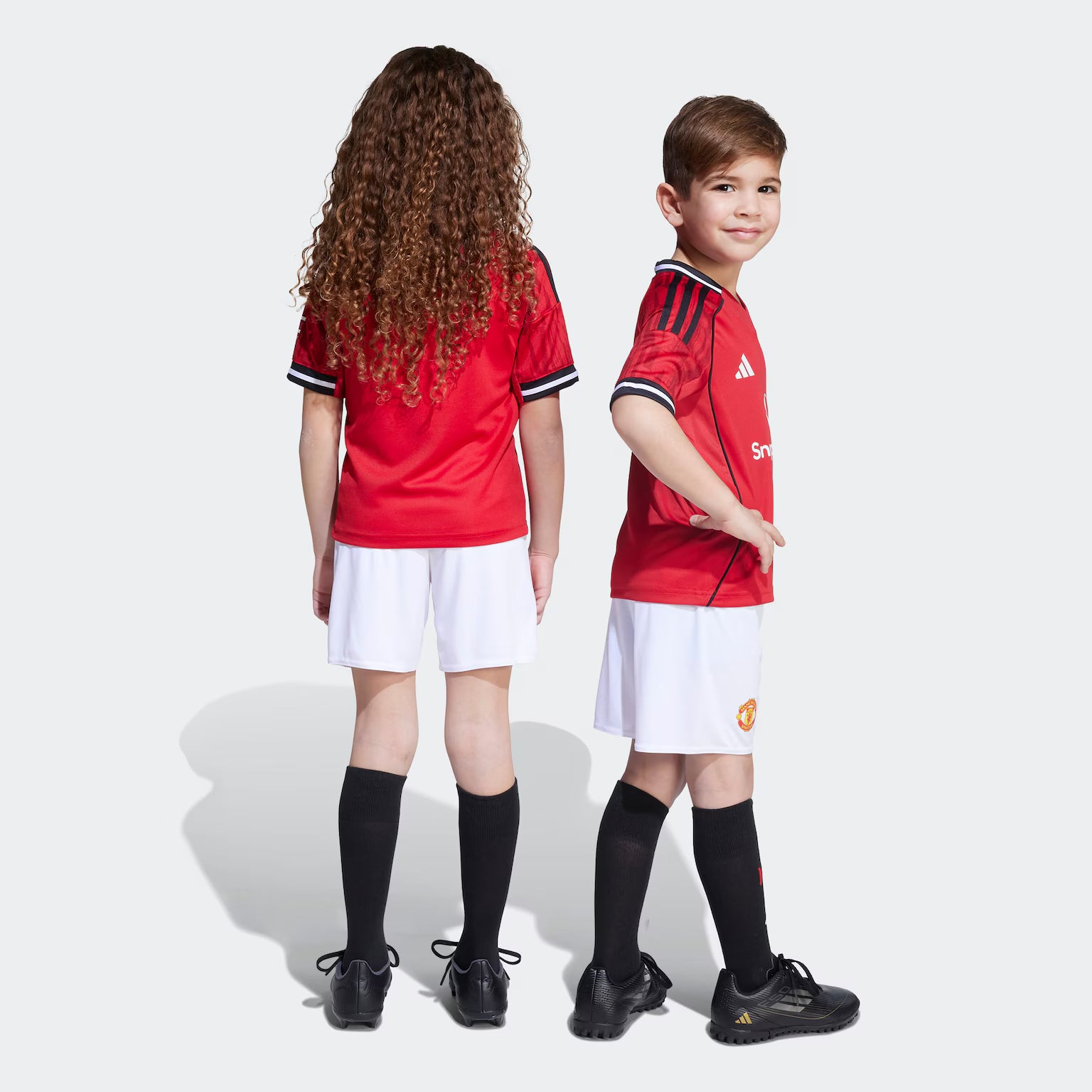 Man United Home Kit Kids 2025/26