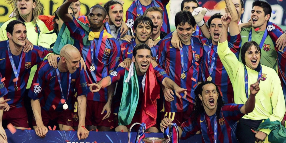 تيشيرت برشلونة كلاسك 2006