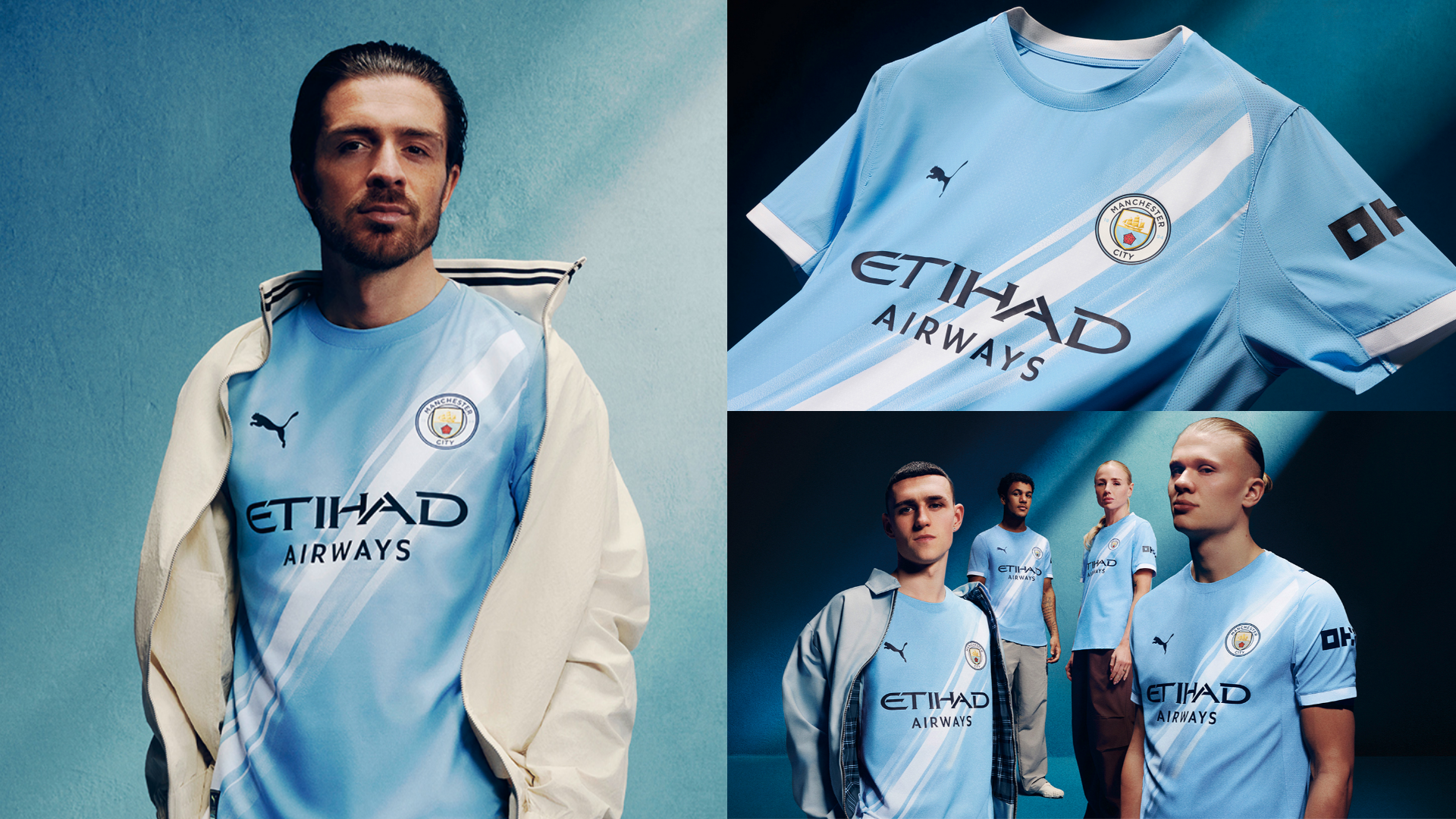 Man City Home Player Version jersey 2025/26