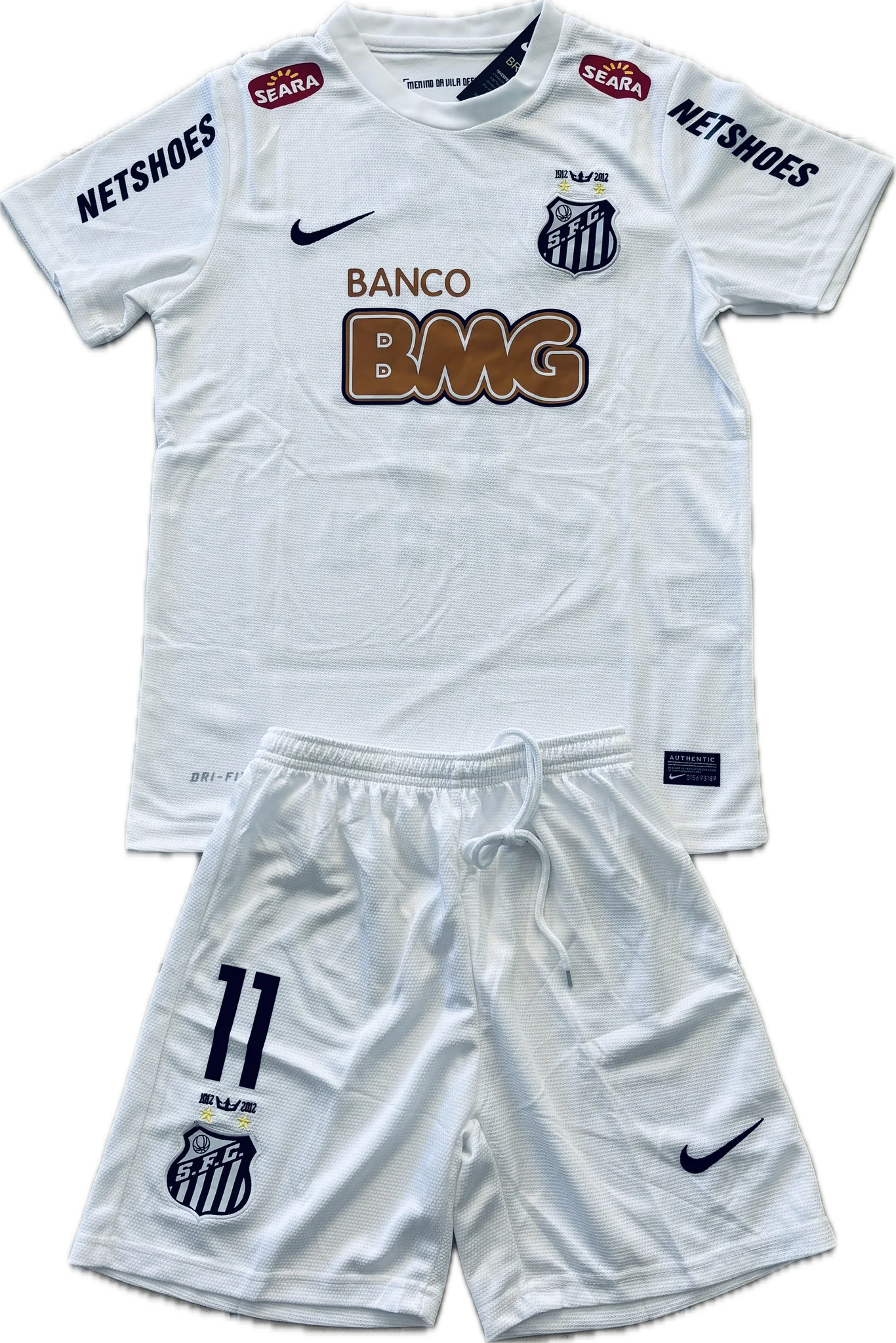 Santos Home 2012/13 Neymar Jr 11 Classic Kids Kit