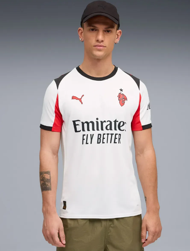 AC Milan Away Player Version jersey 2025/26