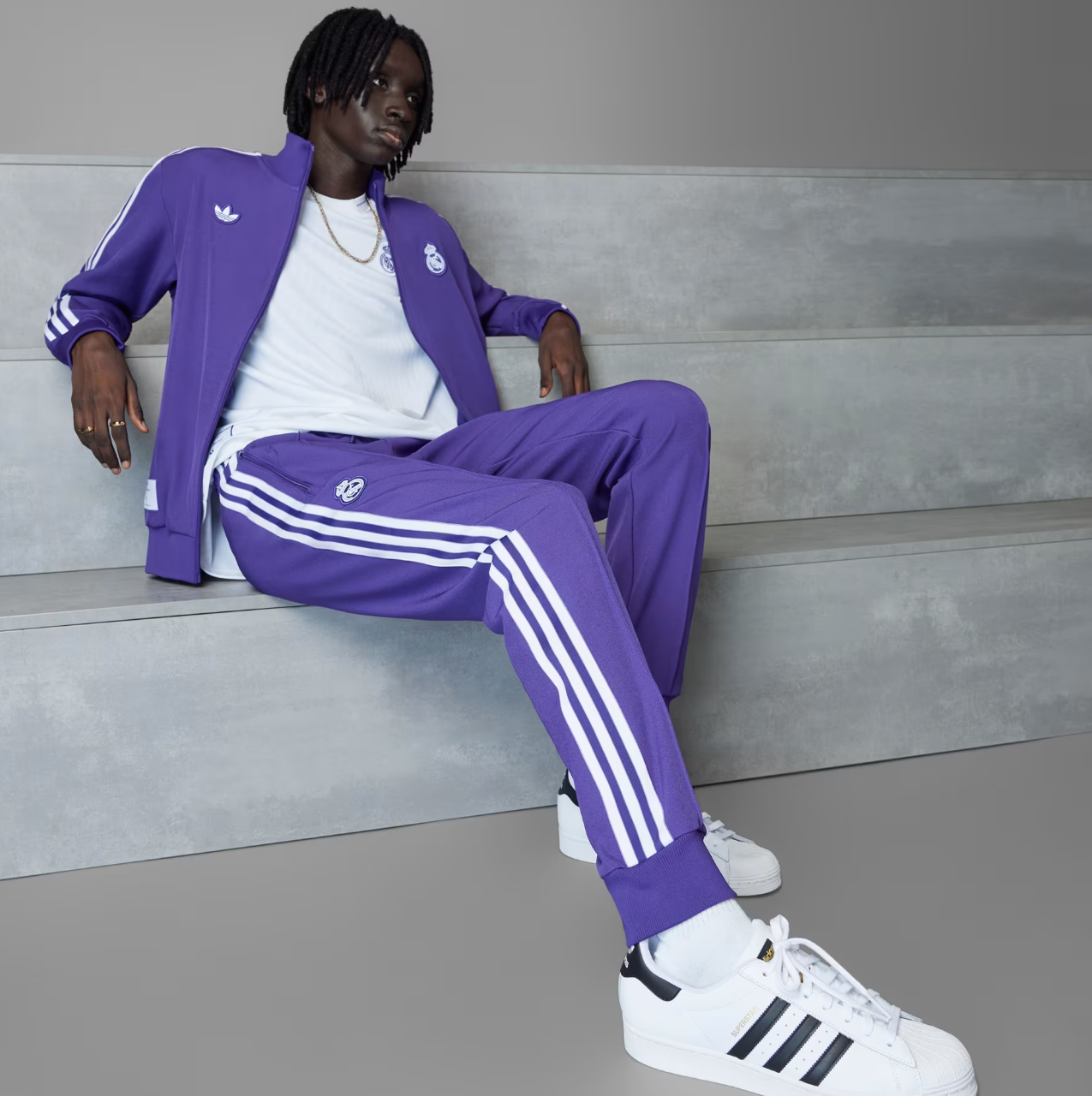 RM Pre Match Purple Jacket Suit