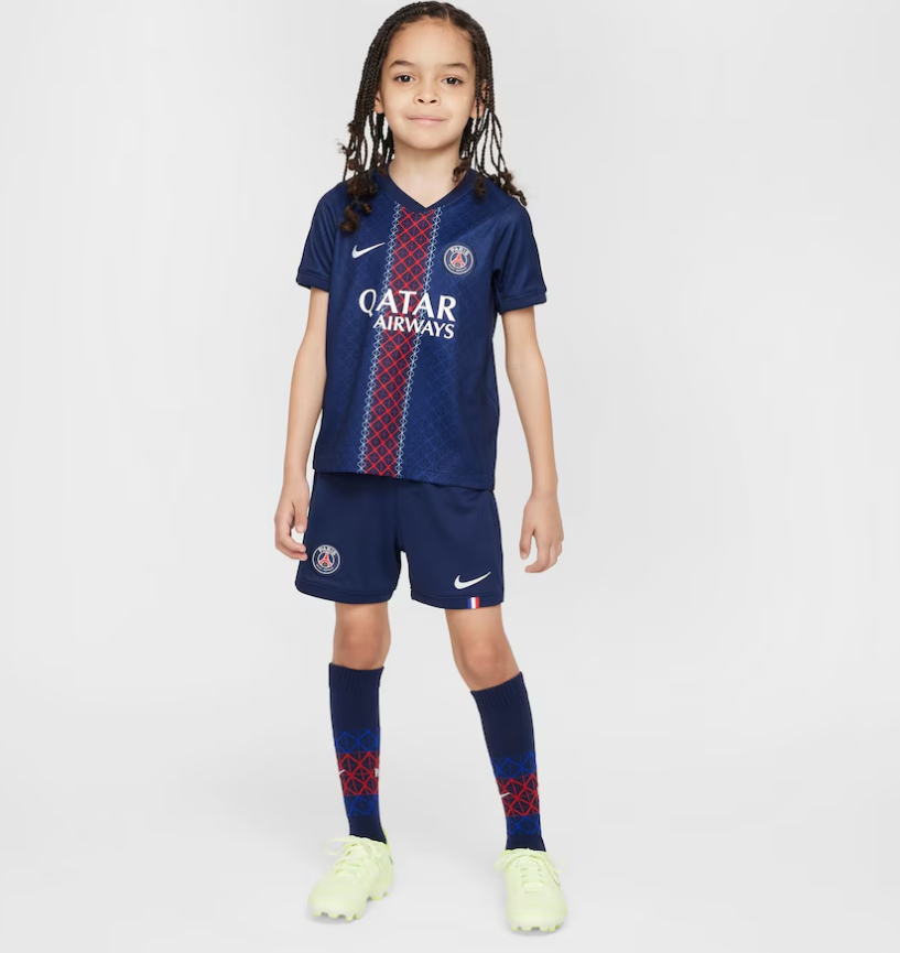 Psg Home Kit Kids 2025/26