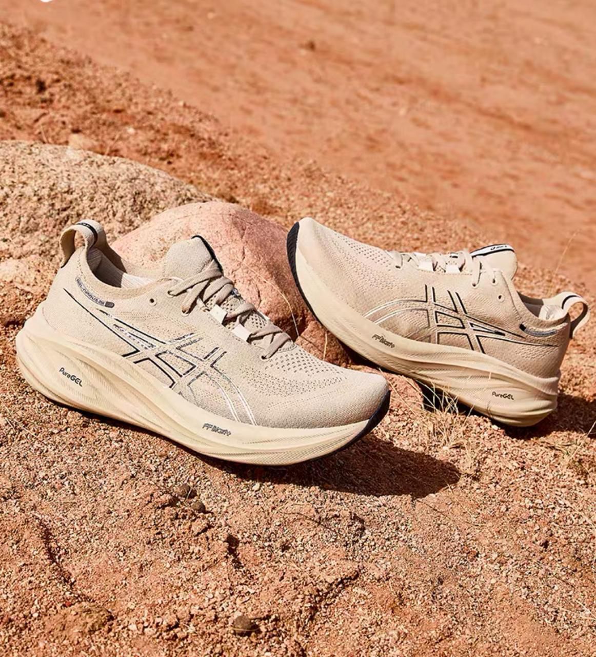 ASICS Gel-Nimbus 26 Feather Grey Black