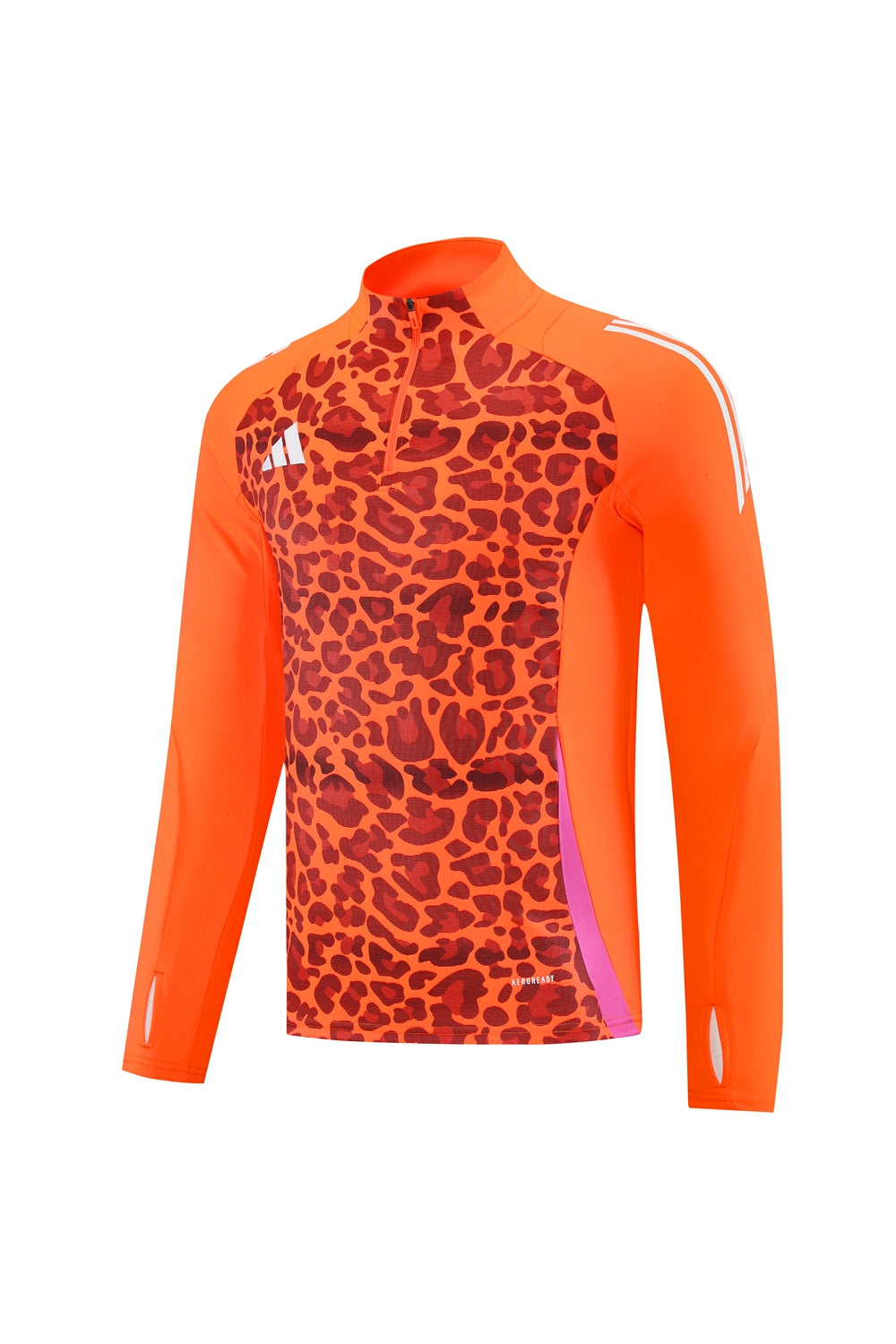 Adidas Track Suit - Leopard Camo Orange with White Strips