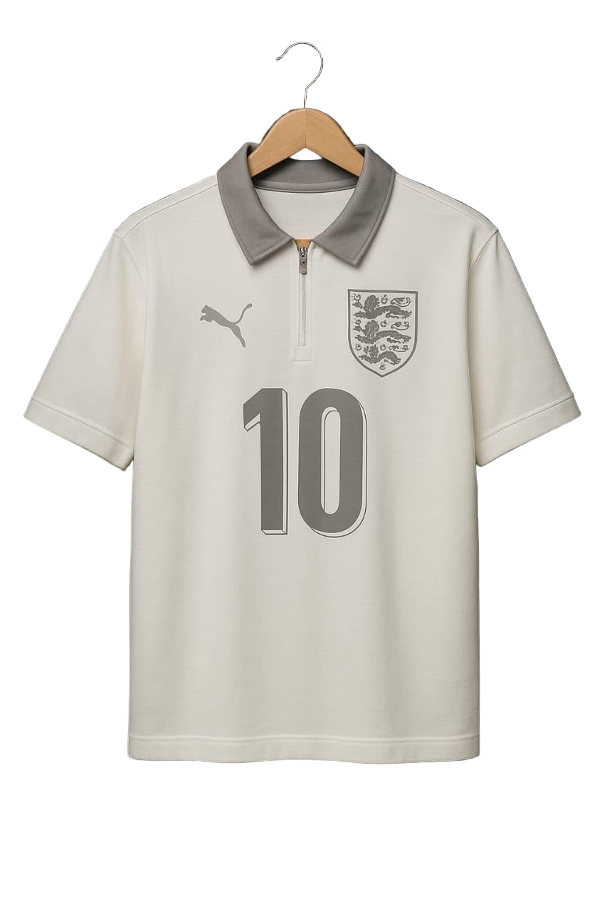 England Special Edition polo White Shirt
