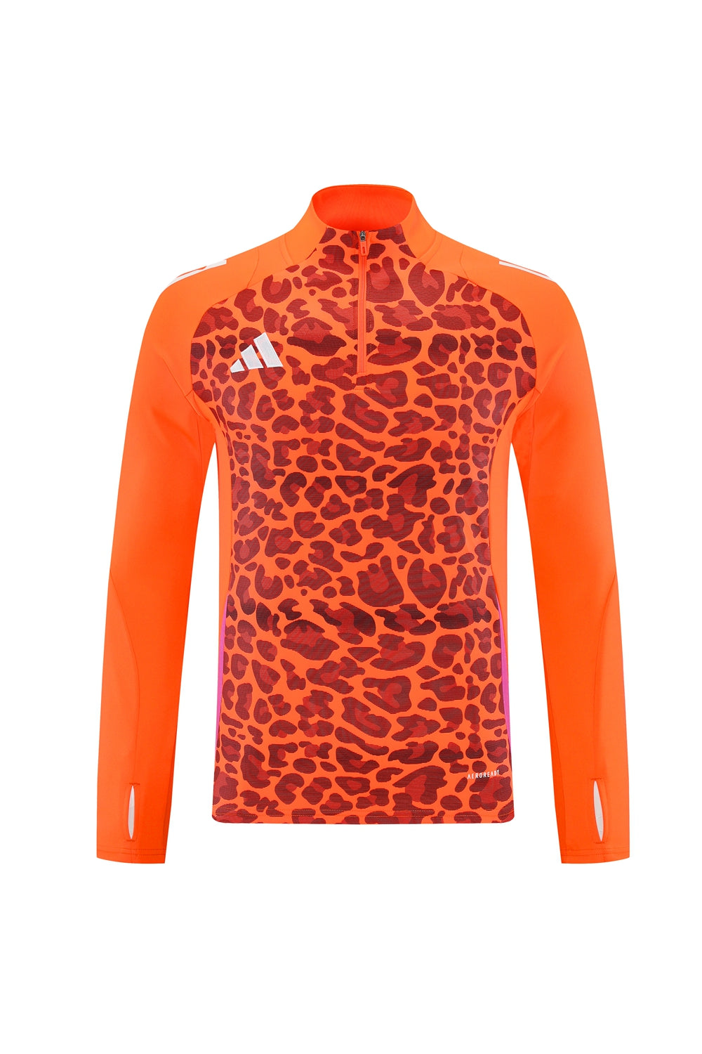 Adidas Track Suit - Leopard Camo Orange with White Strips