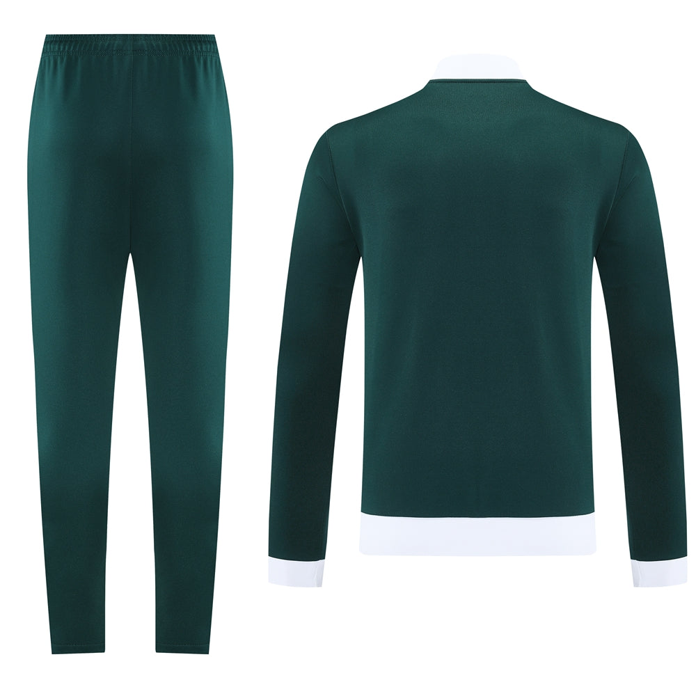 Adidas Dark Green Jacket Suit