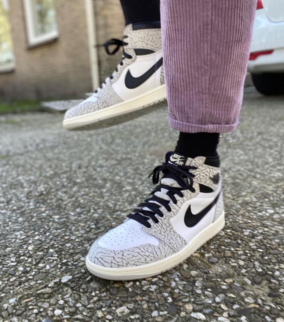 Air Jordan 1 “White Cement” - uaessss