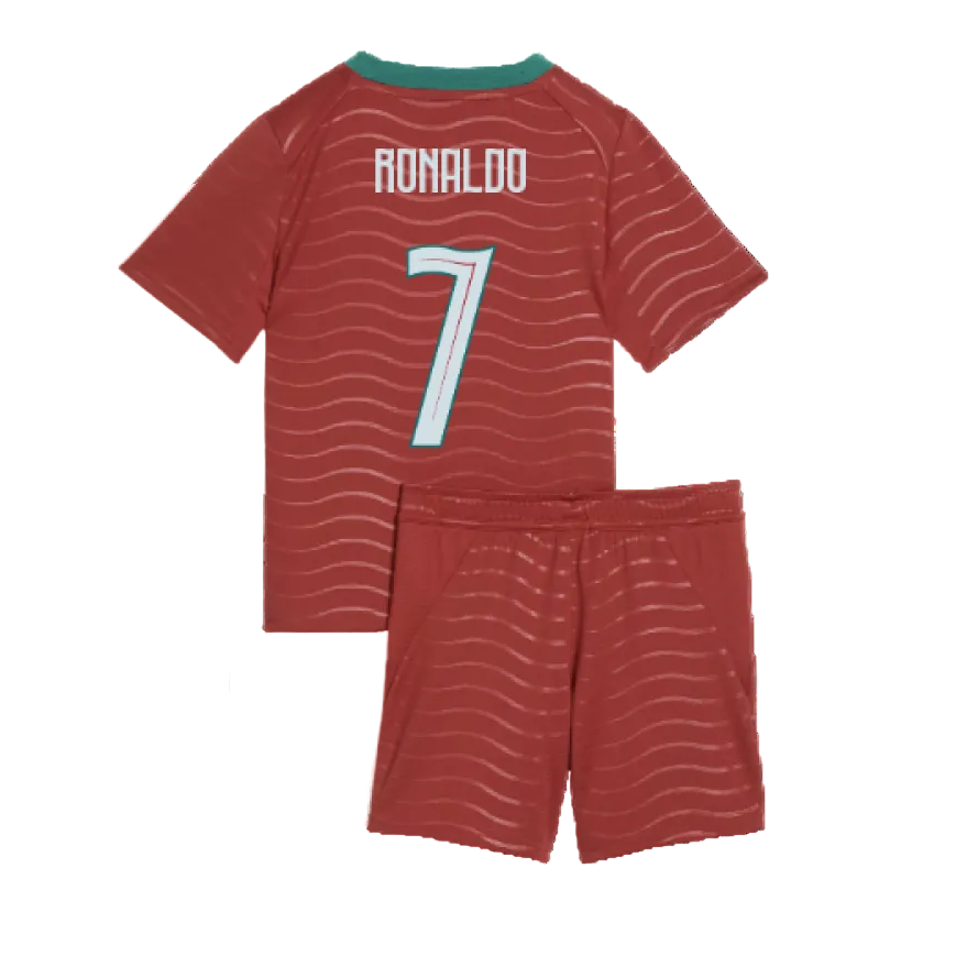 Portugal Home  Kids Kit 25/26 Ronaldo #7