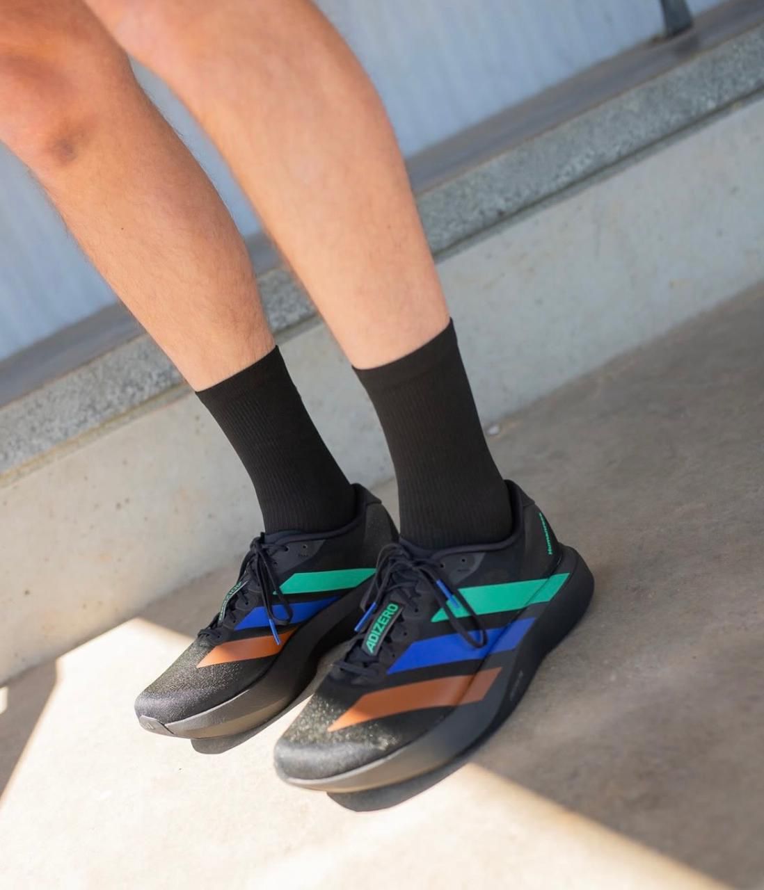 adidas Adizero Evo SL Pharrell Humanrace Black Green Blue