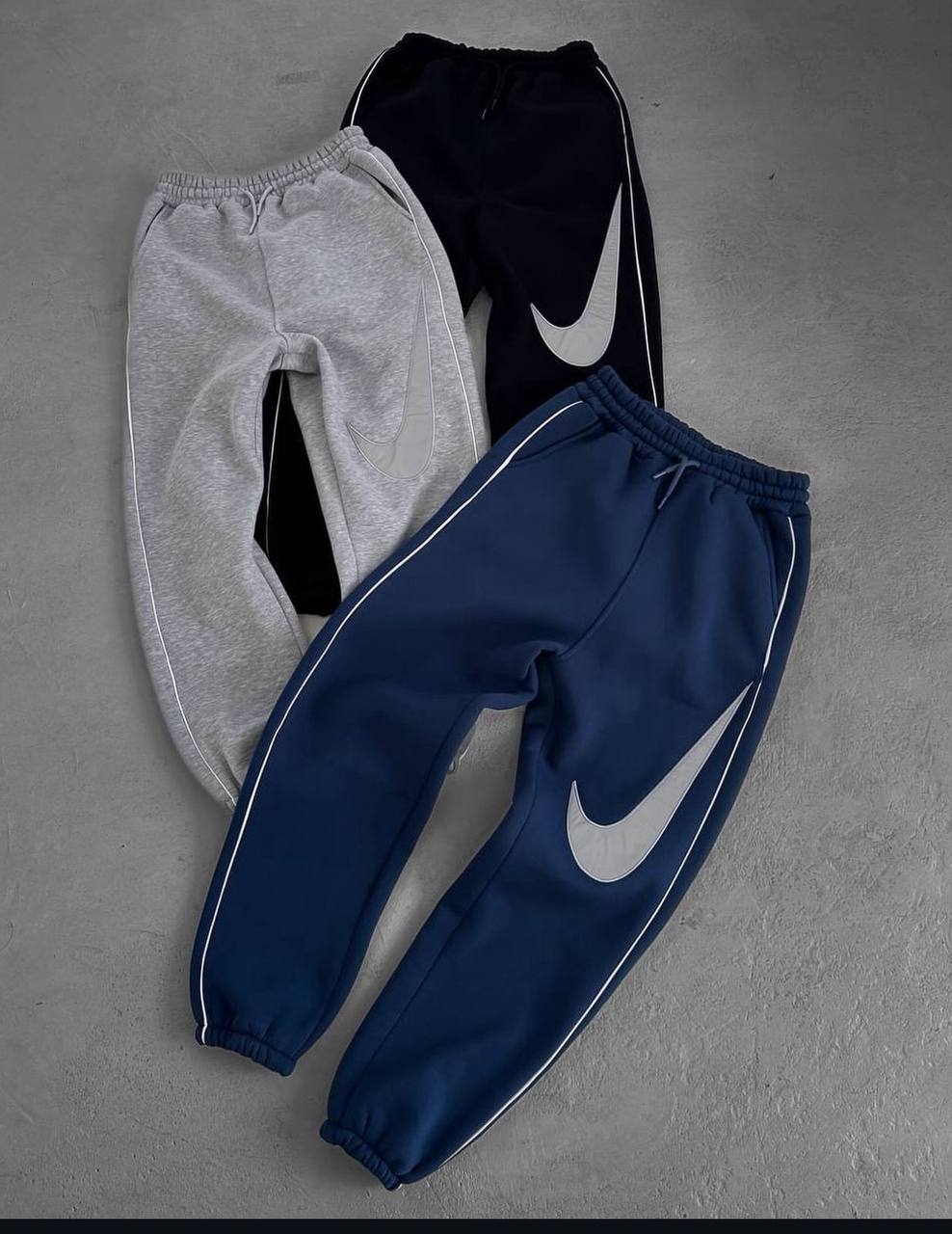 Nike Oversized Jogger Sweatpants with Large Swoosh