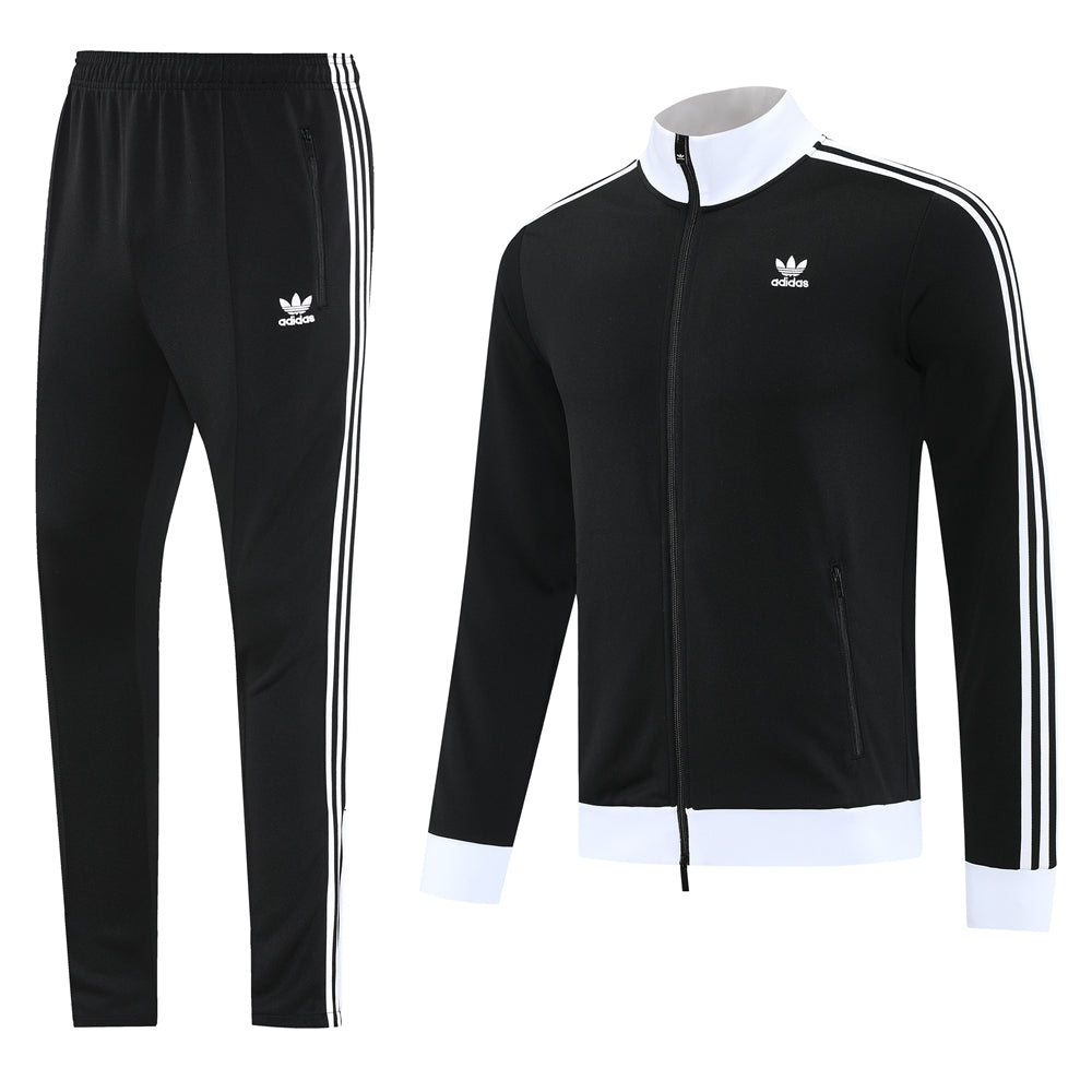 Adidas Black Jacket Suit