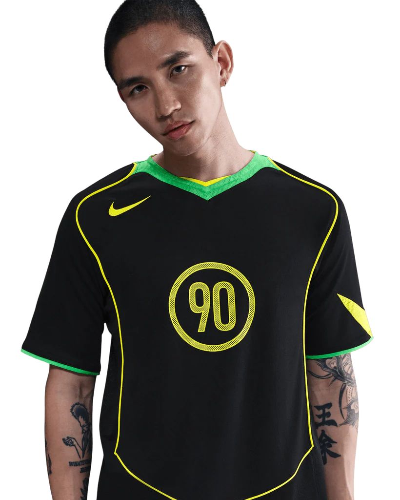 Men's Nike Total 90 Soccer Jersey Black