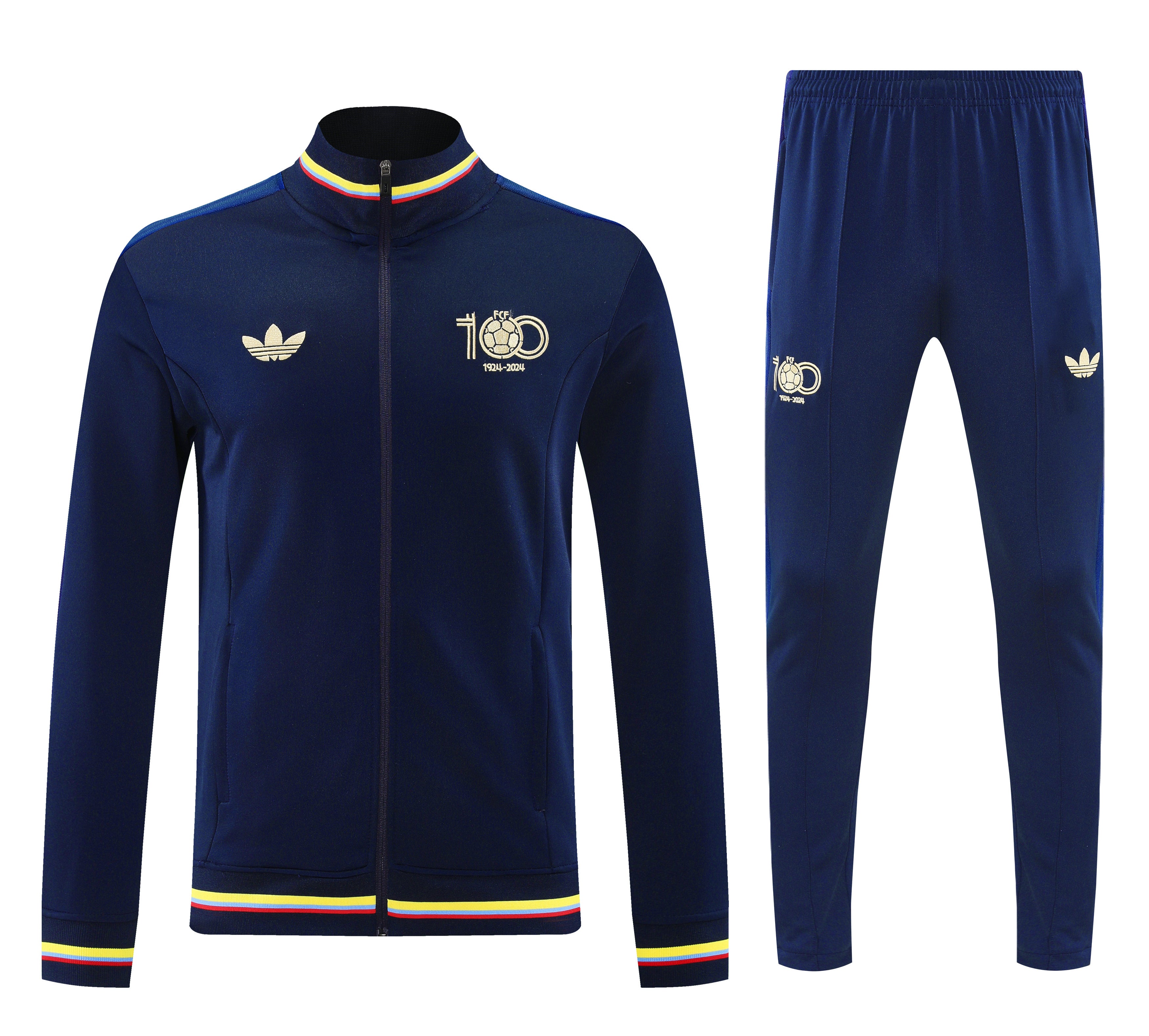 Adidas Anniversary Navy Blue Jacket Suit