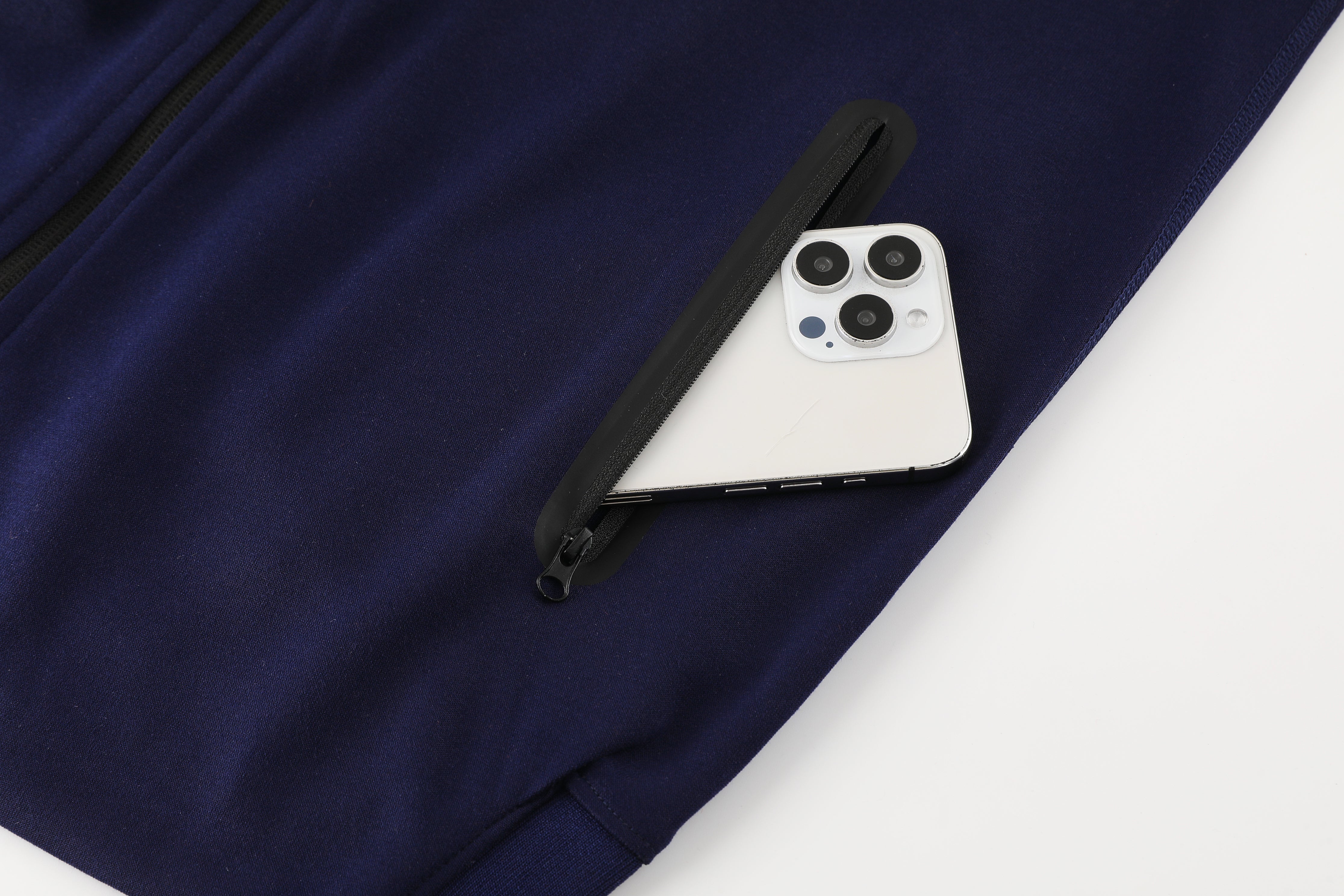 Nike Tech Fleece Full Zip Hoodie Navy Full Set