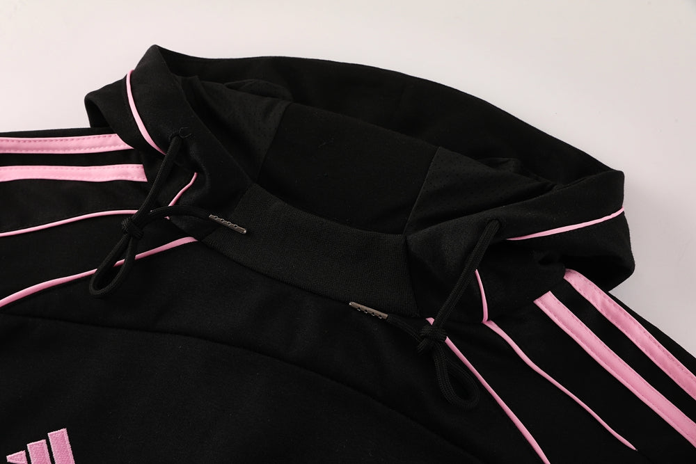 INTER Miami Hoodie JACKET SUIT BLACK 2025/26
