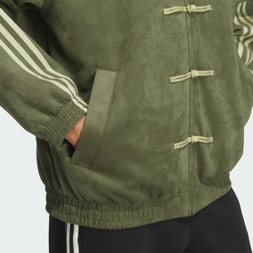 Adidas Chinese Limited Edition Casual Jacket Unisex Olive Green