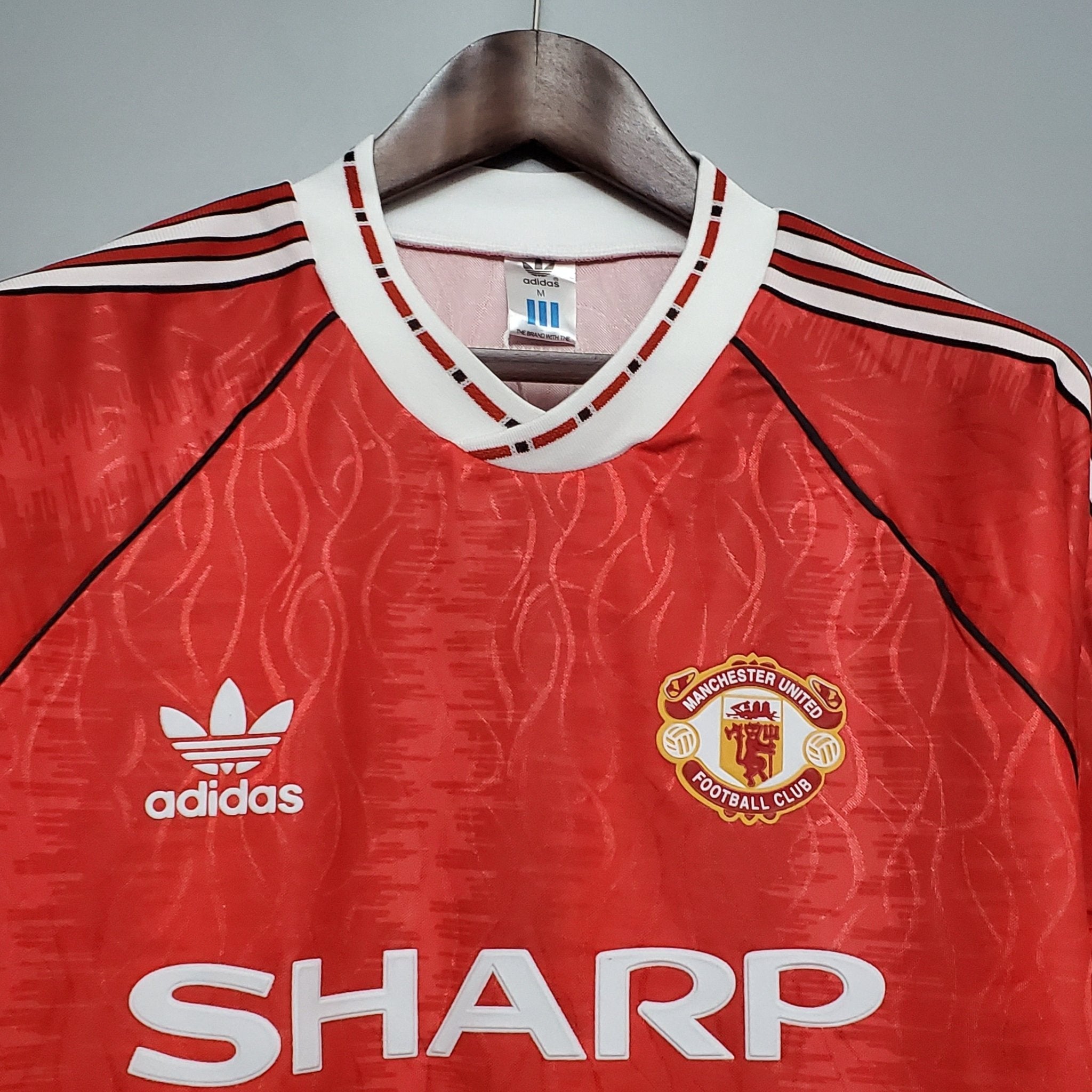Man United classic Home jersey 90/92 - uaessss