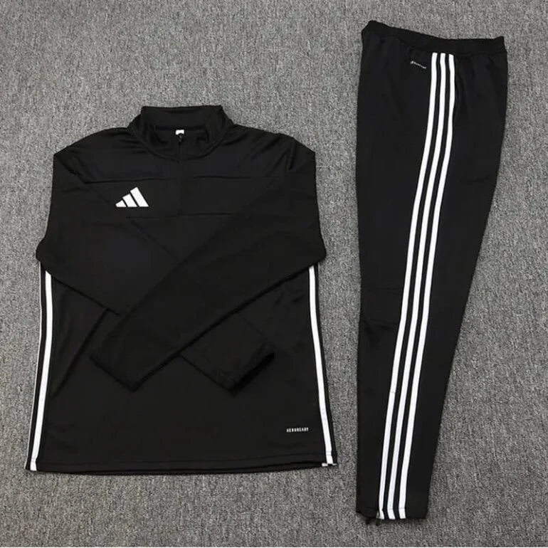 Adidas Full Black Tracksuit