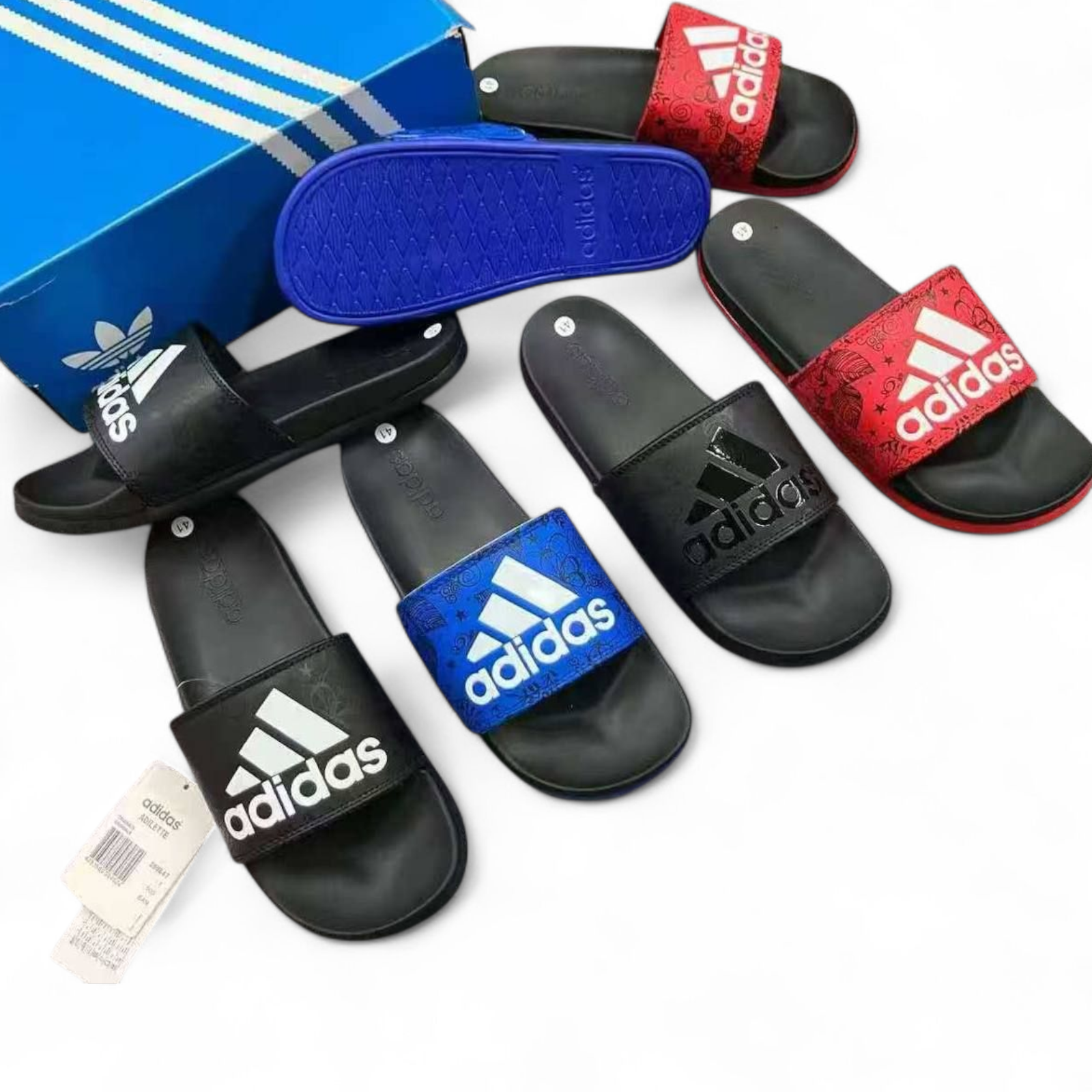 Adidas Logo Slide Sandals