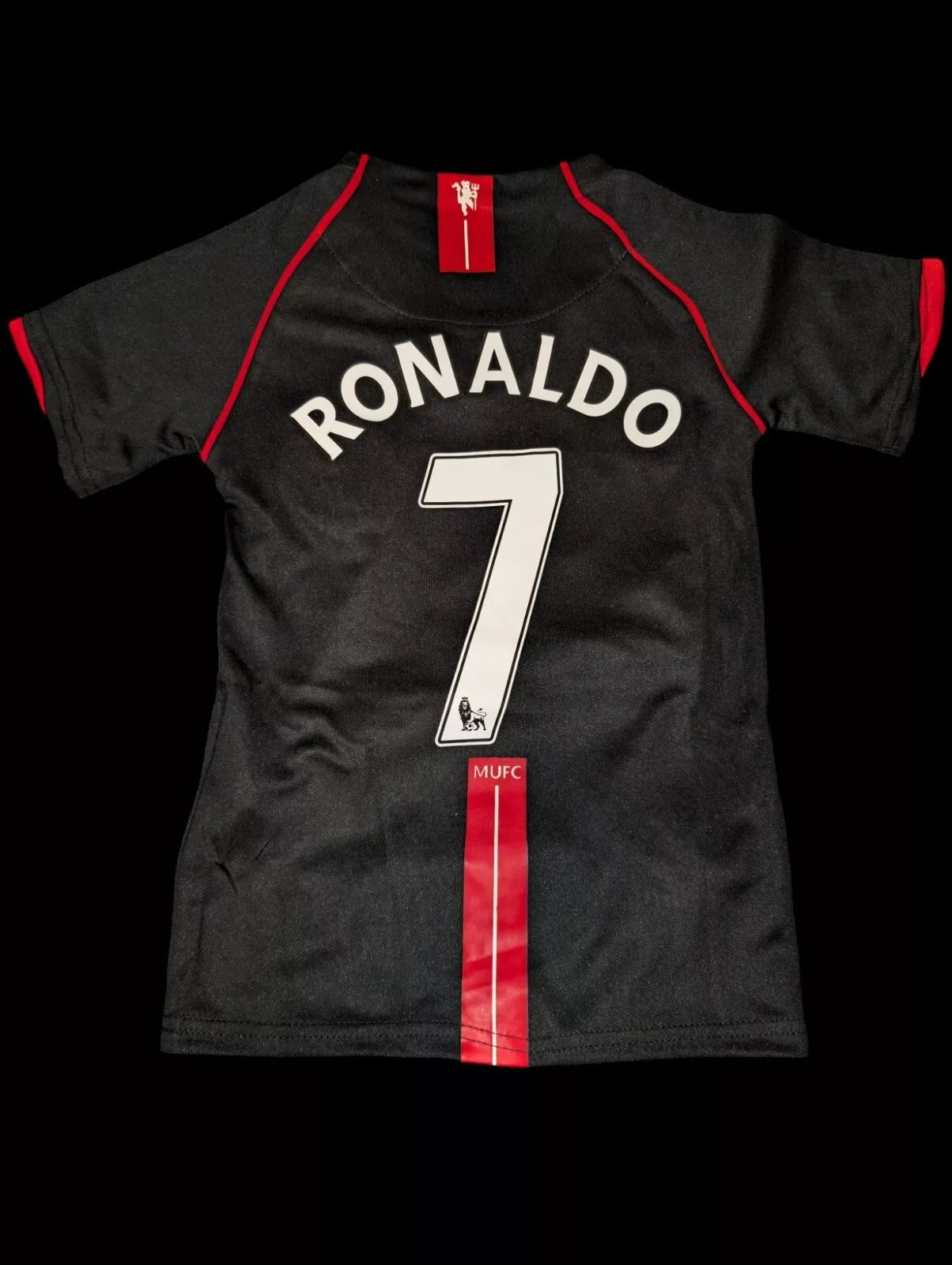 Man United Away 2008 Ronaldo 7 Kids Kit